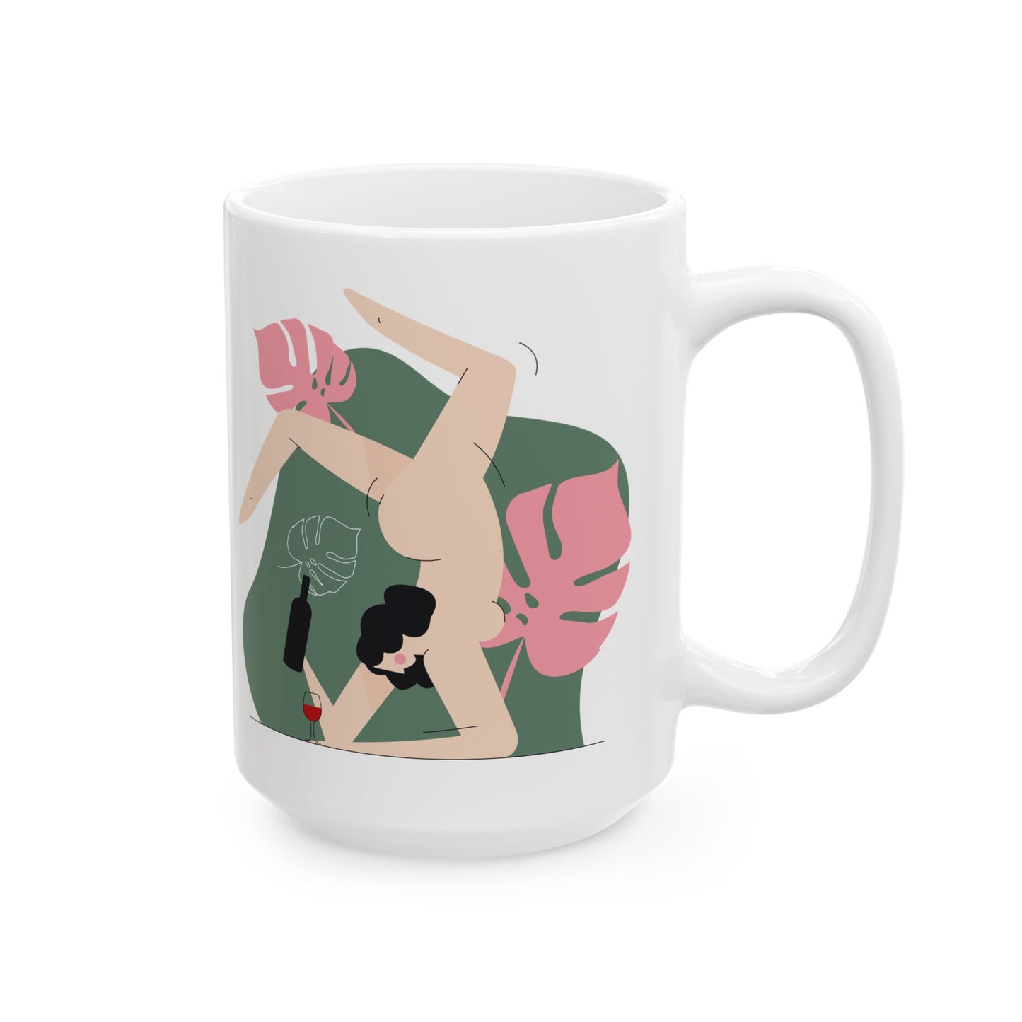 Menace First Woman Second Ceramic Mug (11oz, 15oz)