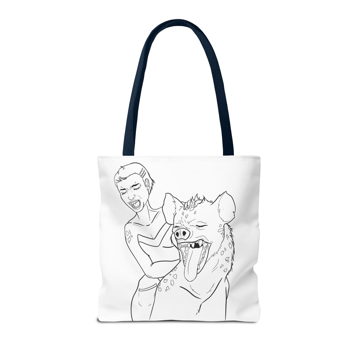 Hilarious Hyena Tote Bag