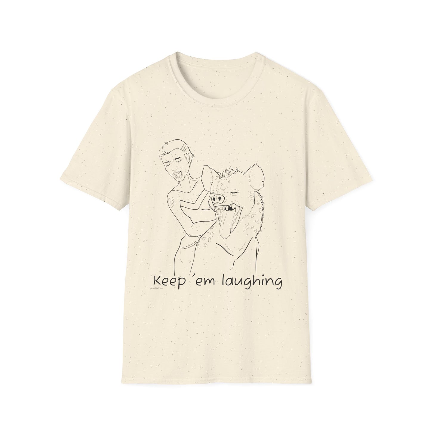 Keep 'em Laughing Hyena Unisex T-Shirt (XS-5XL)