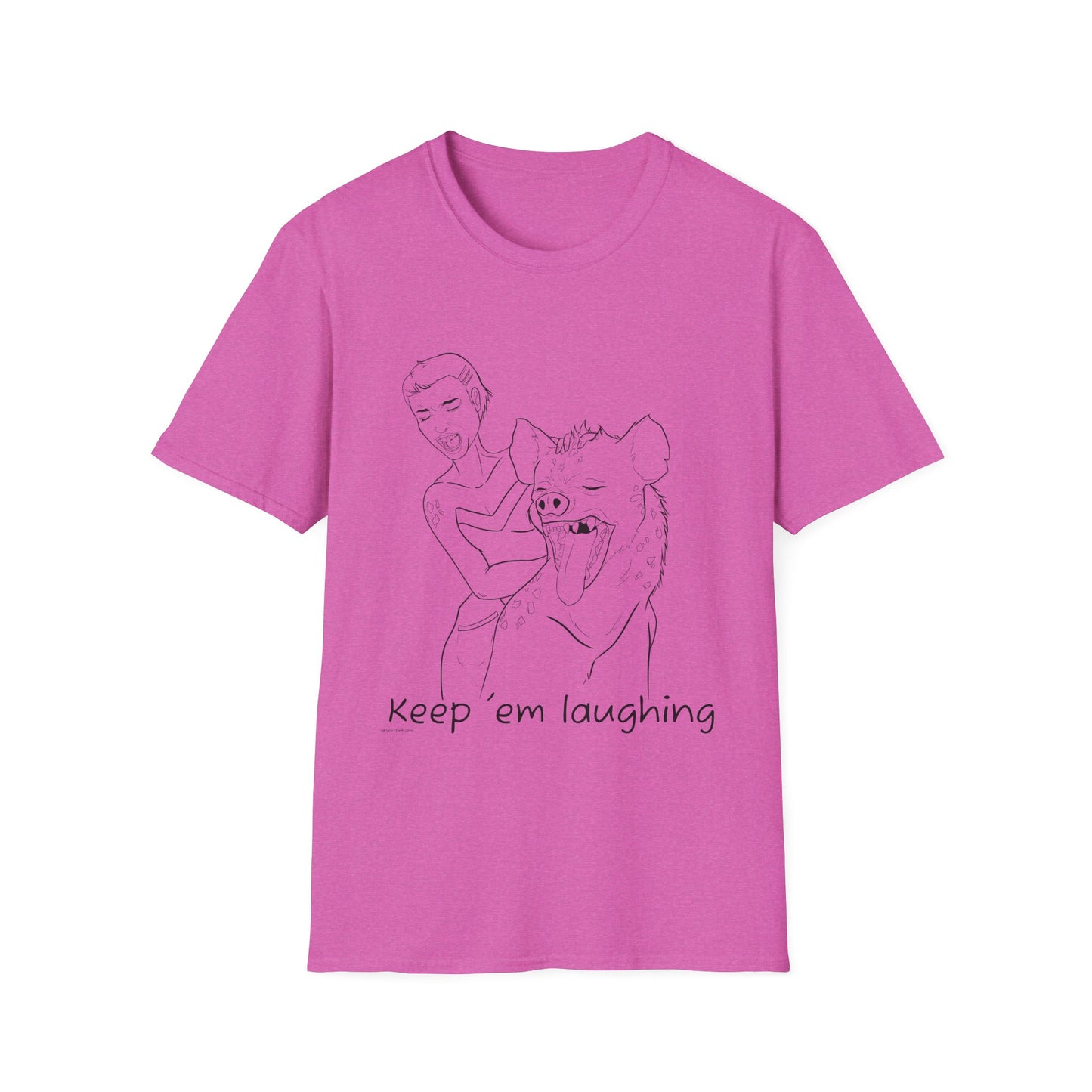 Keep 'em Laughing Hyena Unisex T-Shirt (XS-5XL)