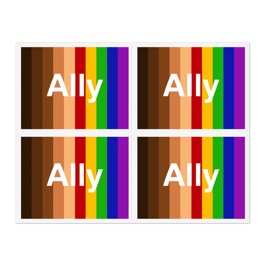 Sticker Sheets - Ally Rainbow