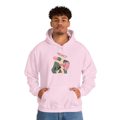 Menace First, Woman Second Hoodie