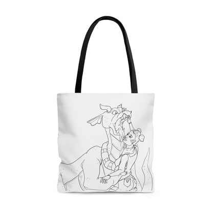 Dragon's Dental Checkup Tote Bag