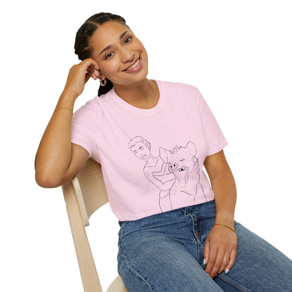 Keep 'em Laughing Hyena Unisex T-Shirt (XS-5XL)