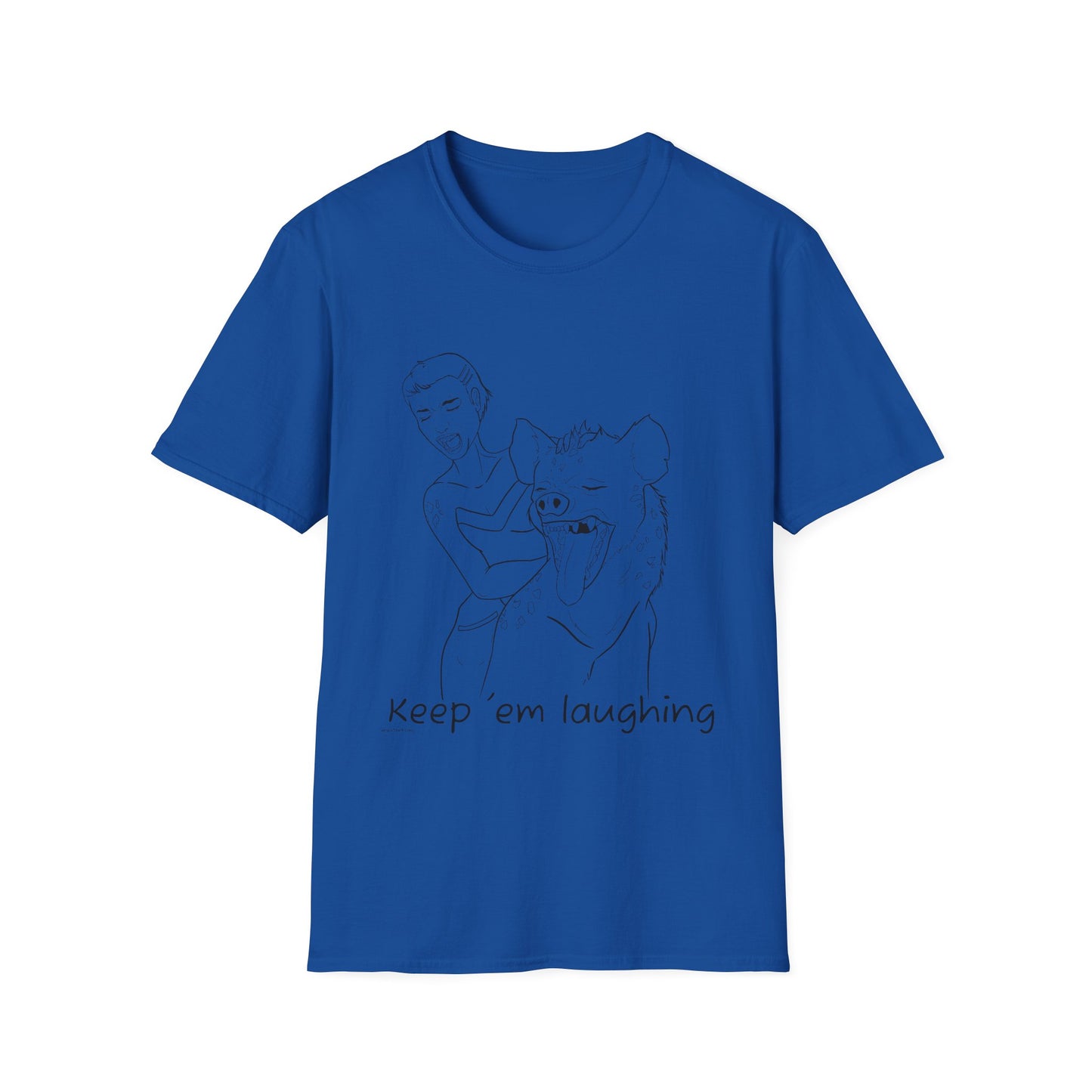 Keep 'em Laughing Hyena Unisex T-Shirt (XS-5XL)