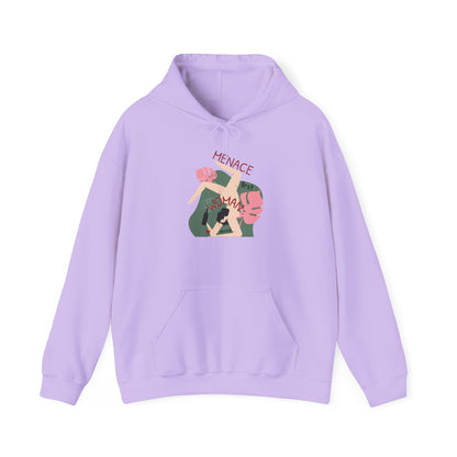 Menace First, Woman Second Hoodie