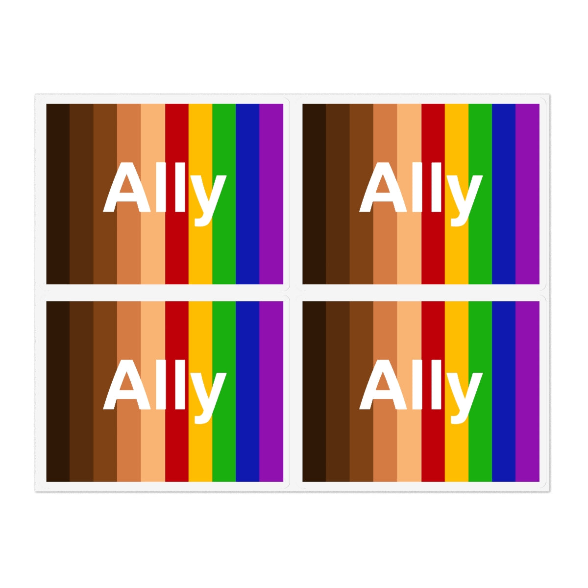 Sticker Sheets - Ally Rainbow