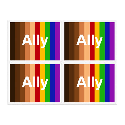 Sticker Sheets - Ally Rainbow