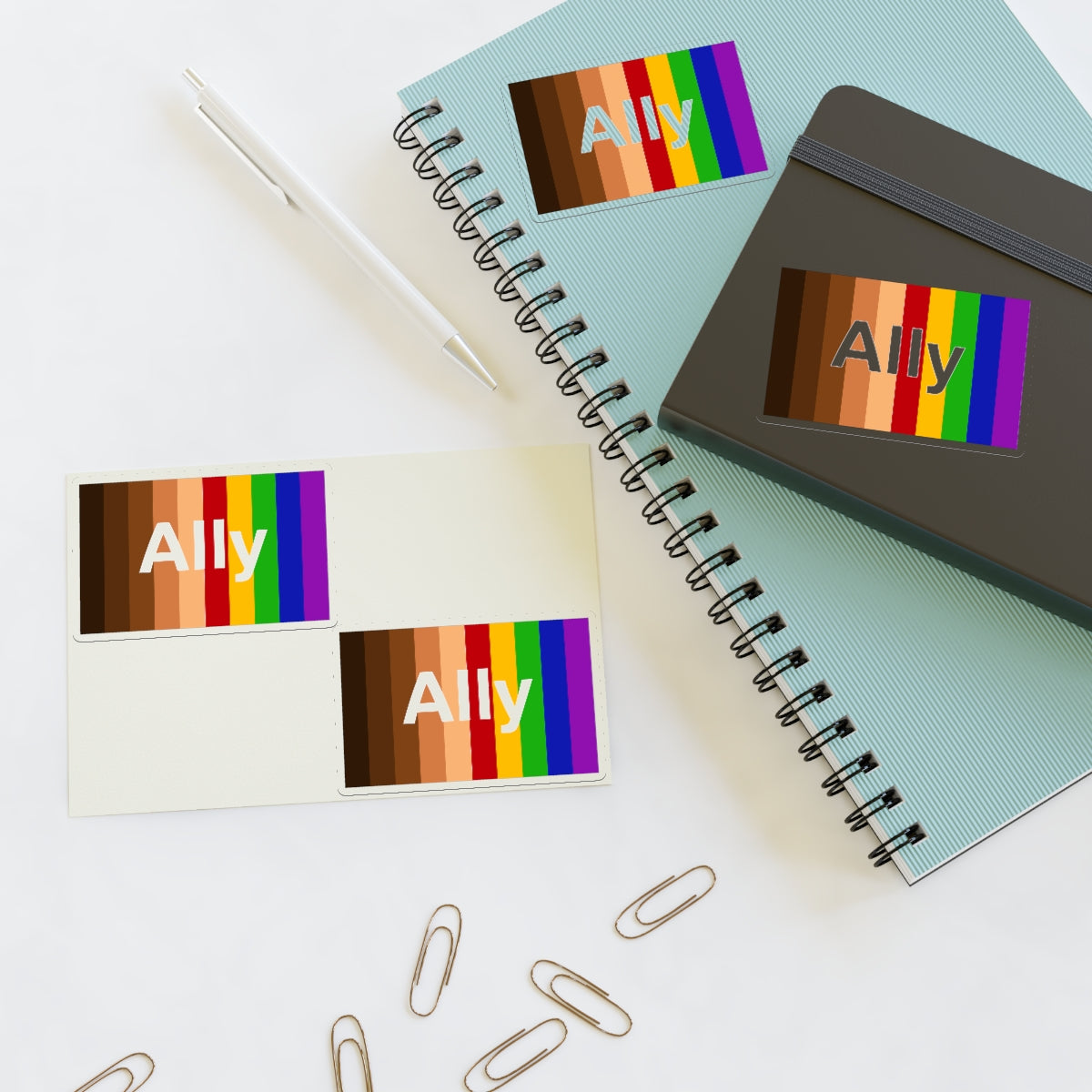 Sticker Sheets - Ally Rainbow