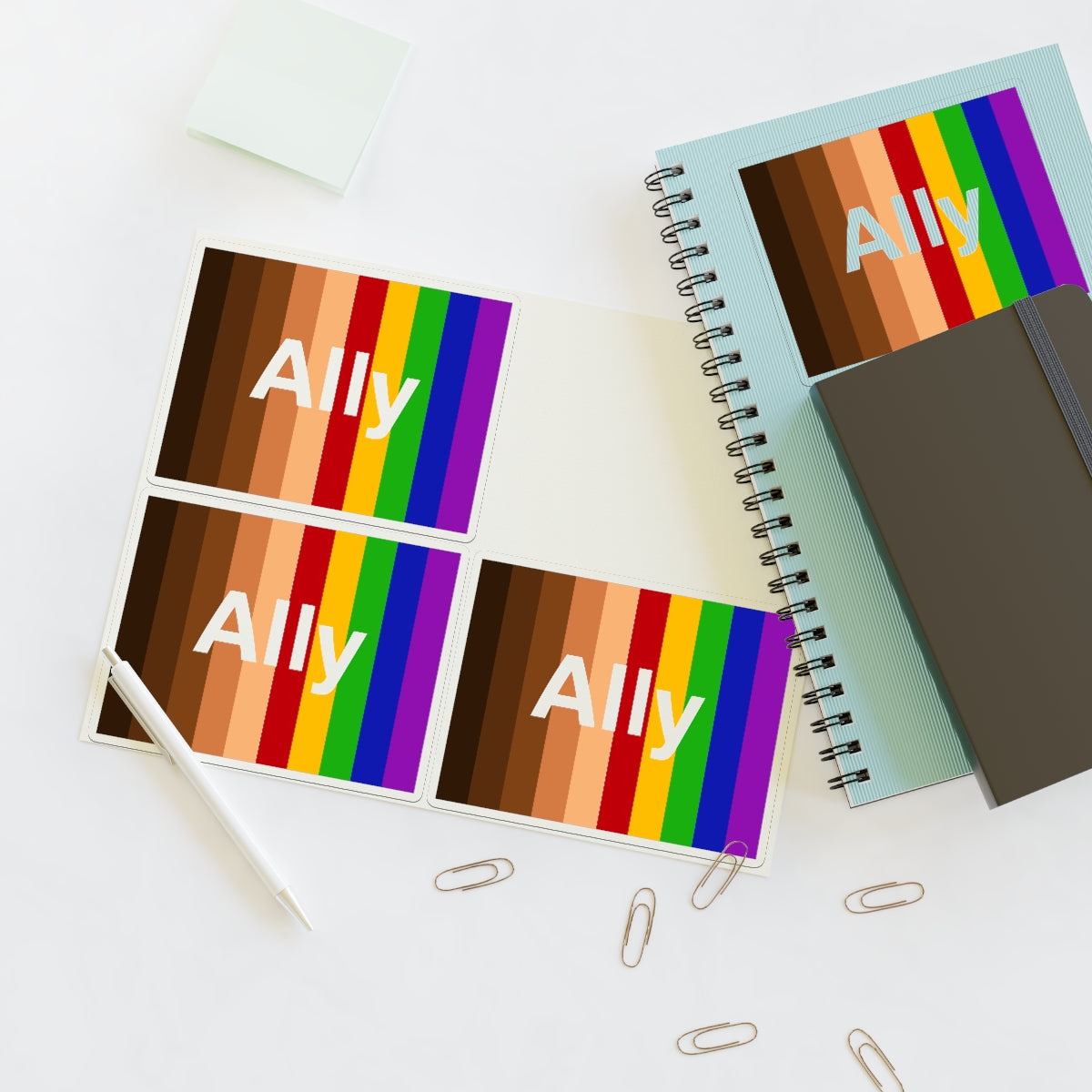 Sticker Sheets - Ally Rainbow