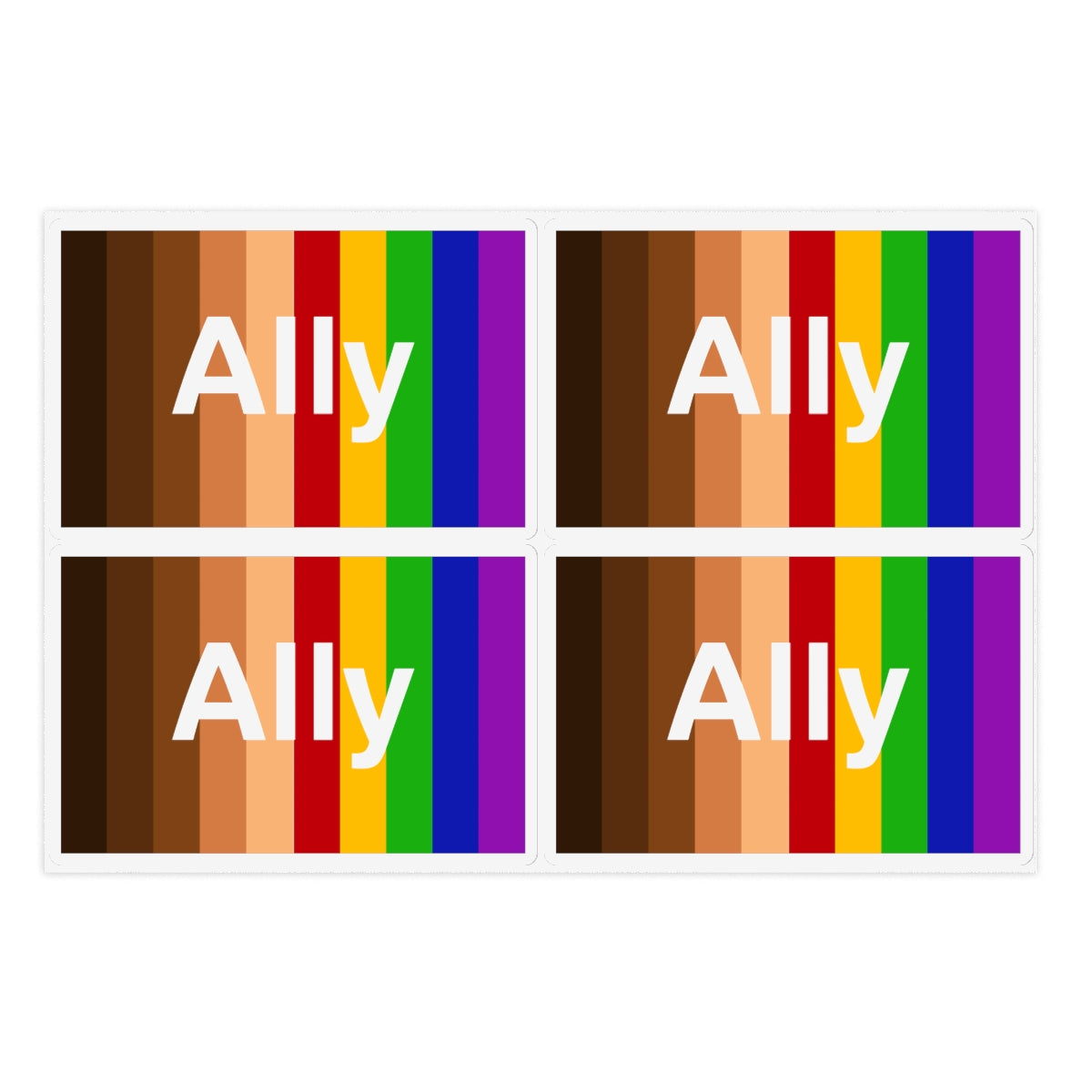 Sticker Sheets - Ally Rainbow